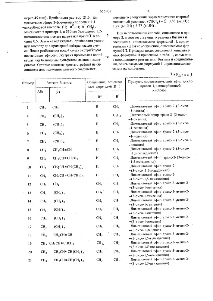 Способ получения производных 11-дезоксипростагландина (патент 655308)