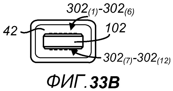 Соединитель с двойной ориентацией с внешними контактами (патент 2544839)