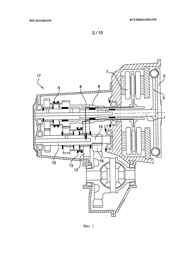Электрическая архитектура гибридного транспортного средства, гибридное транспортное средство и способ управления (патент 2600959)