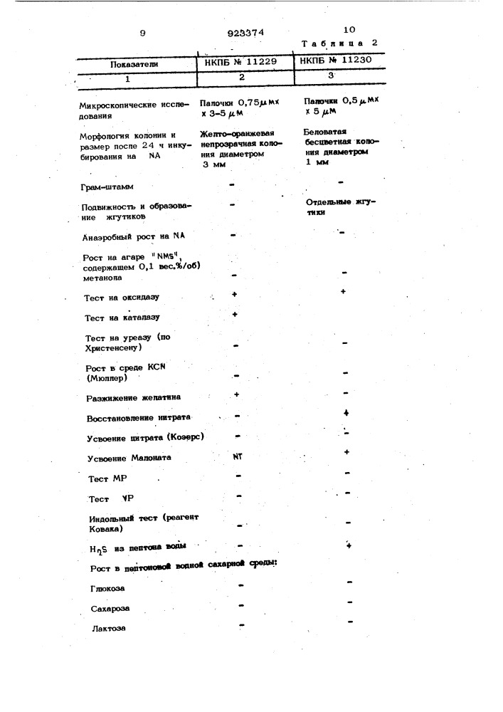 Способ получения биомассы микроорганизмов (патент 923374)