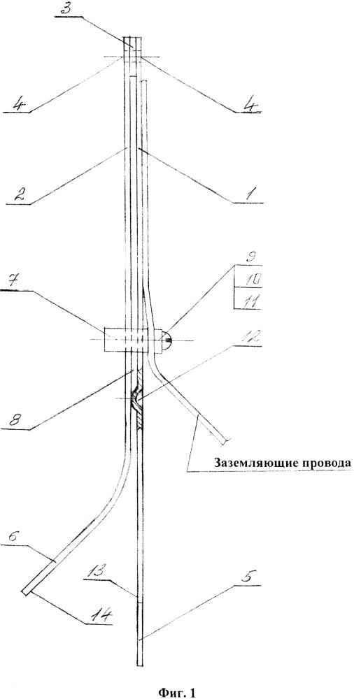 Заземляющий зажим (патент 2632804)