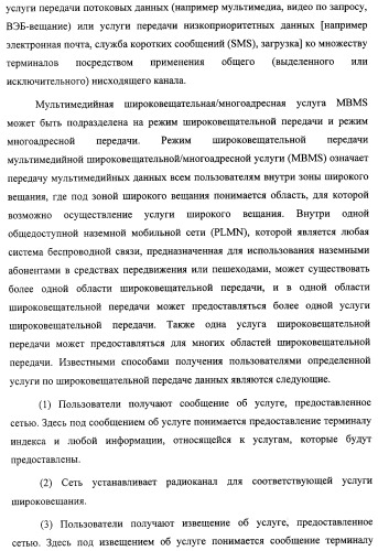 Схема радиосвязи для обеспечения мультимедийных широковещательных и многоадресных услуг (патент 2308173)