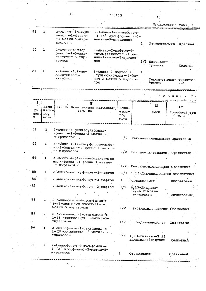 Способ крашения линейного полиамида (патент 735173)