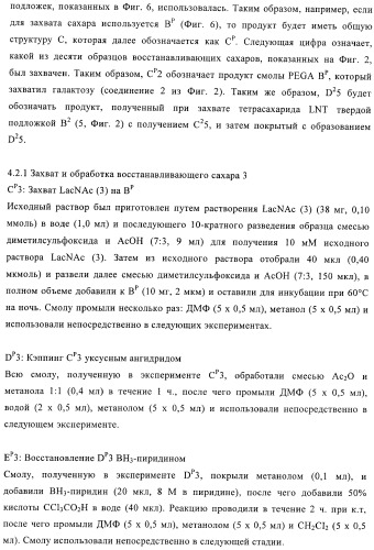 Твердофазное тегирование олигосахаридов: методика для манипуляции с иммобилизированными углеводами (патент 2398237)