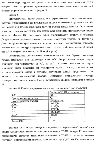 Кристаллические формы аналогов рапамицина (патент 2482119)