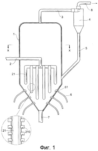 Устройство для удаления поверхностных веществ катализатора (патент 2541471)