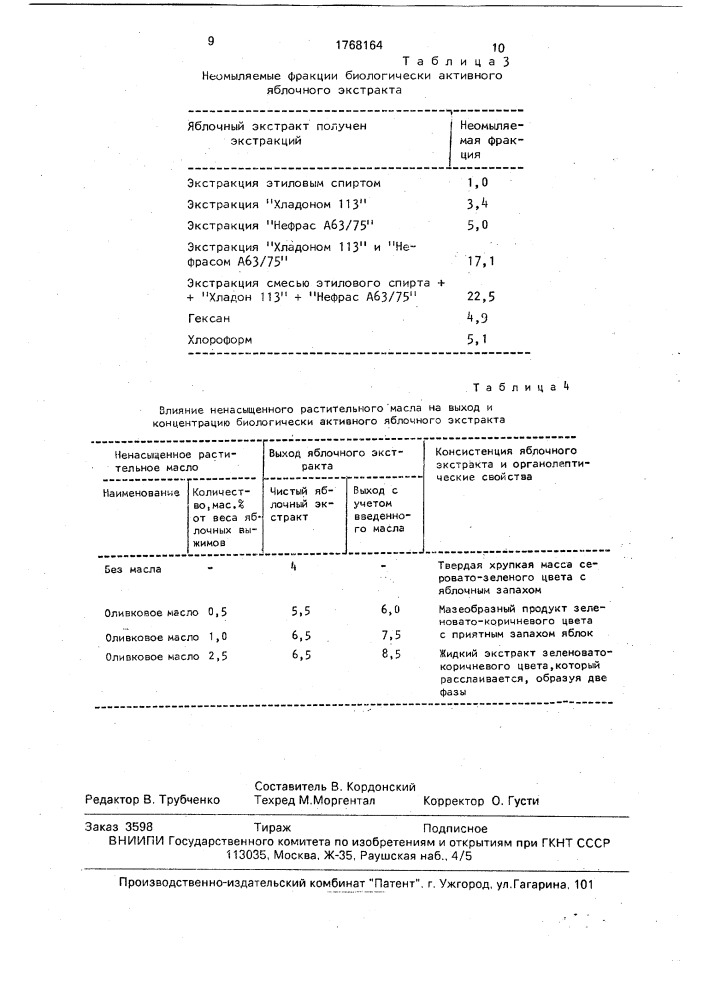 Способ получения биологически активного косметического продукта (патент 1768164)