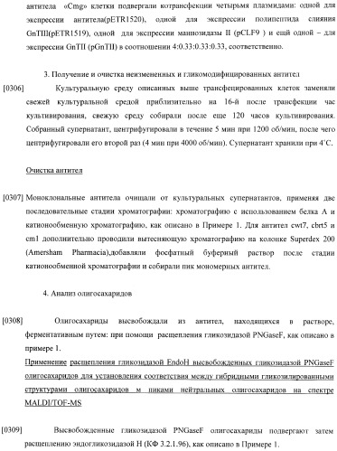 Конструкции слияния и их применение для получения антител с повышенными аффинностью связывания fc-рецептора и эффекторной функцией (патент 2407796)