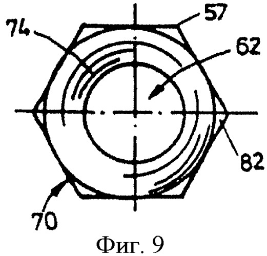 Резьбовая гайка, способ ее изготовления и инструмент, используемый при осуществлении способа (патент 2410578)
