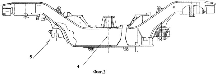 Рама немоторной тележки высокоскоростного железнодорожного транспортного средства (патент 2434772)