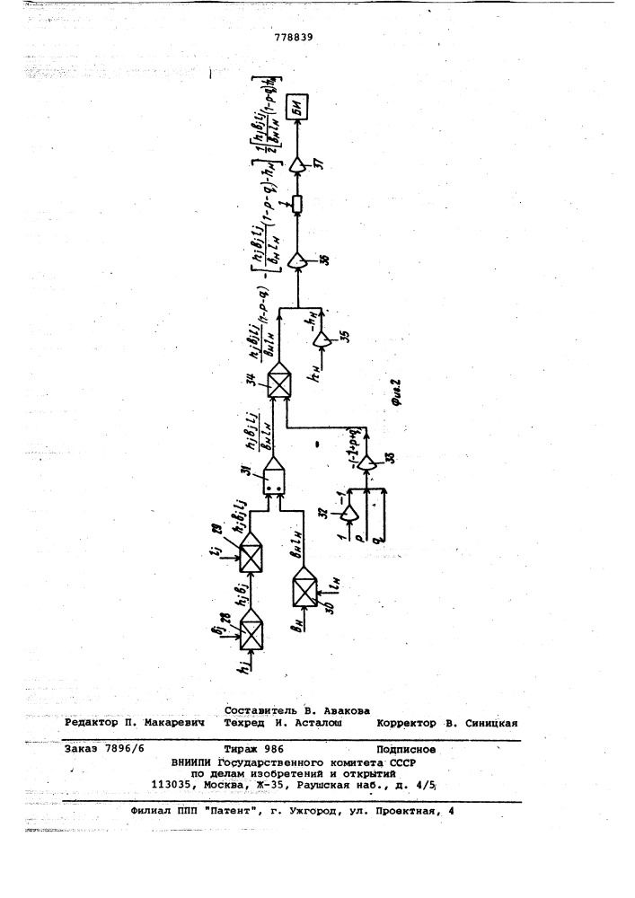 Измеритель длины проката (патент 778839)