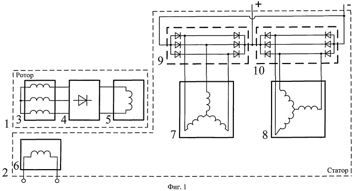 Система автономного электроснабжения на постоянном токе подвижного агрегата (патент 2545165)