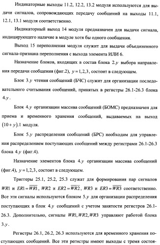 Коммутационный модуль с параллельно-конвейерной обработкой и вещанием сообщений (патент 2360283)