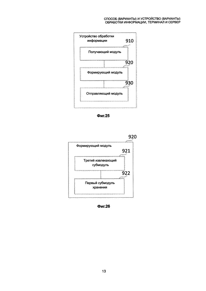Способ (варианты) и устройство (варианты) обработки информации, терминал и сервер (патент 2658164)