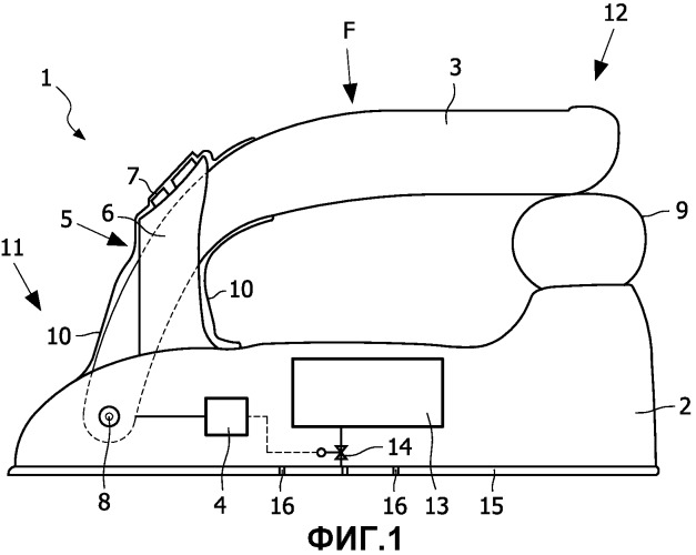Утюг (патент 2509183)
