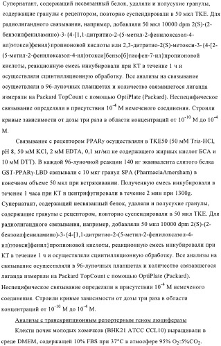 Производные пиразолилиндолила в качестве активаторов ppar (патент 2375357)