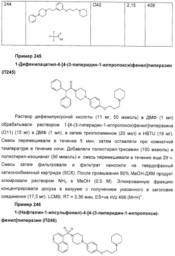 Замещенные пиперазины, (1,4)-диазепины и 2,5-диазабицикло[2.2.1]гептаны в качестве н1-и/или н3-антагонистов гистамина или обратных н3-антагонистов гистамина (патент 2328494)