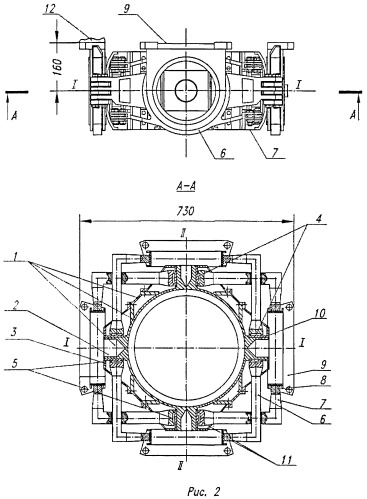 Карданная подвеска (патент 2444652)