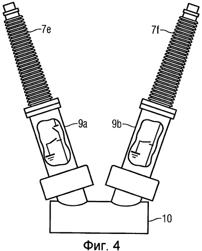 Многофазный коммутационный аппарат с, по крайней мере, тремя подобными размыкающими блоками (патент 2389103)