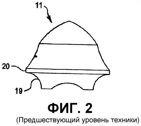 Долото для роторного бурения режущего типа (патент 2363847)