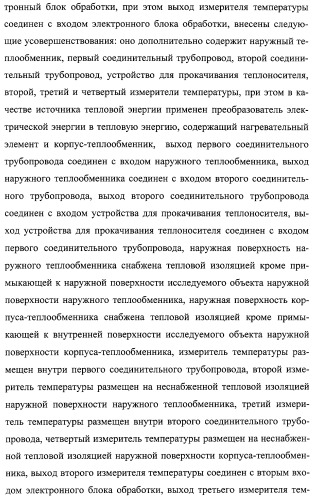 Способ измерения теплового сопротивления (варианты) и устройство для его осуществления (варианты) (патент 2308710)