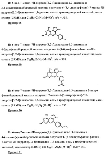 Производные диаминопирролохиназолинов в качестве ингибиторов протеинтирозинкиназы (патент 2345079)