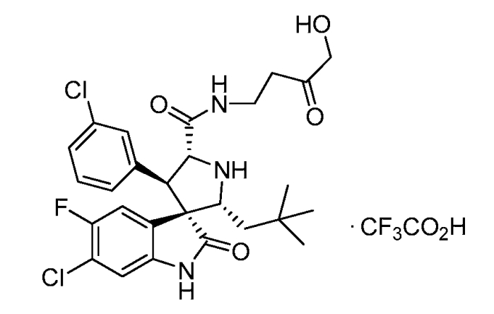 Спирооксиндольные антагонисты mdm2 (патент 2553269)