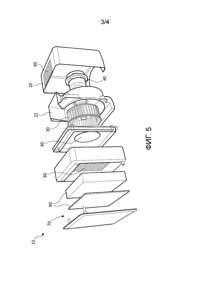 Блок вентилятора (патент 2642942)