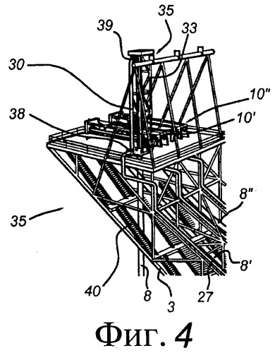 Система транспортировки углеводородов с поворотной стрелой (патент 2489303)