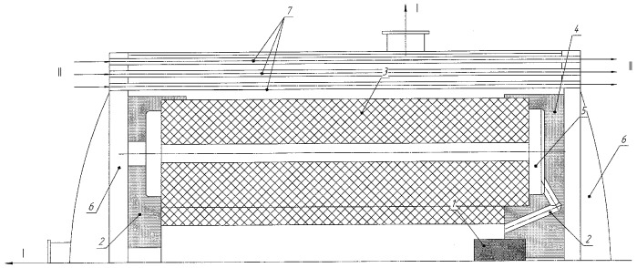 Теплообменный аппарат с твердотопливным газогенератором (патент 2321810)