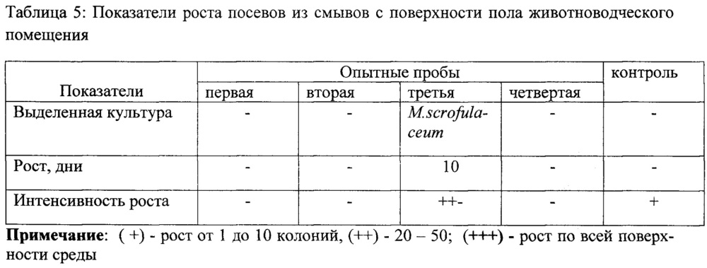 Способ выявления микобактерий с поверхностей (патент 2619220)