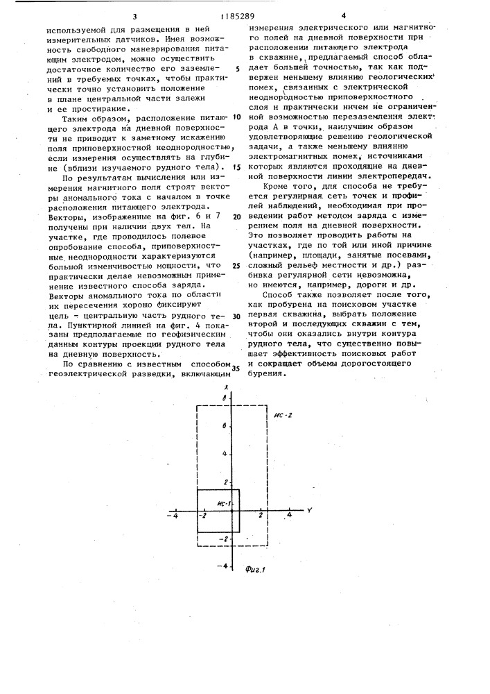 Способ геоэлектроразведки (патент 1185289)