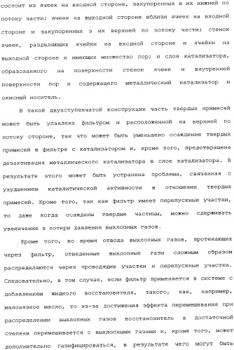Устройство для очистки выхлопных газов (патент 2343961)