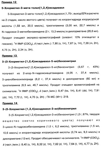 [1,2,4]оксадиазолы (варианты), способ их получения, фармацевтическая композиция и способ ингибирования активации метаботропных глютаматных рецепторов-5 (патент 2352568)