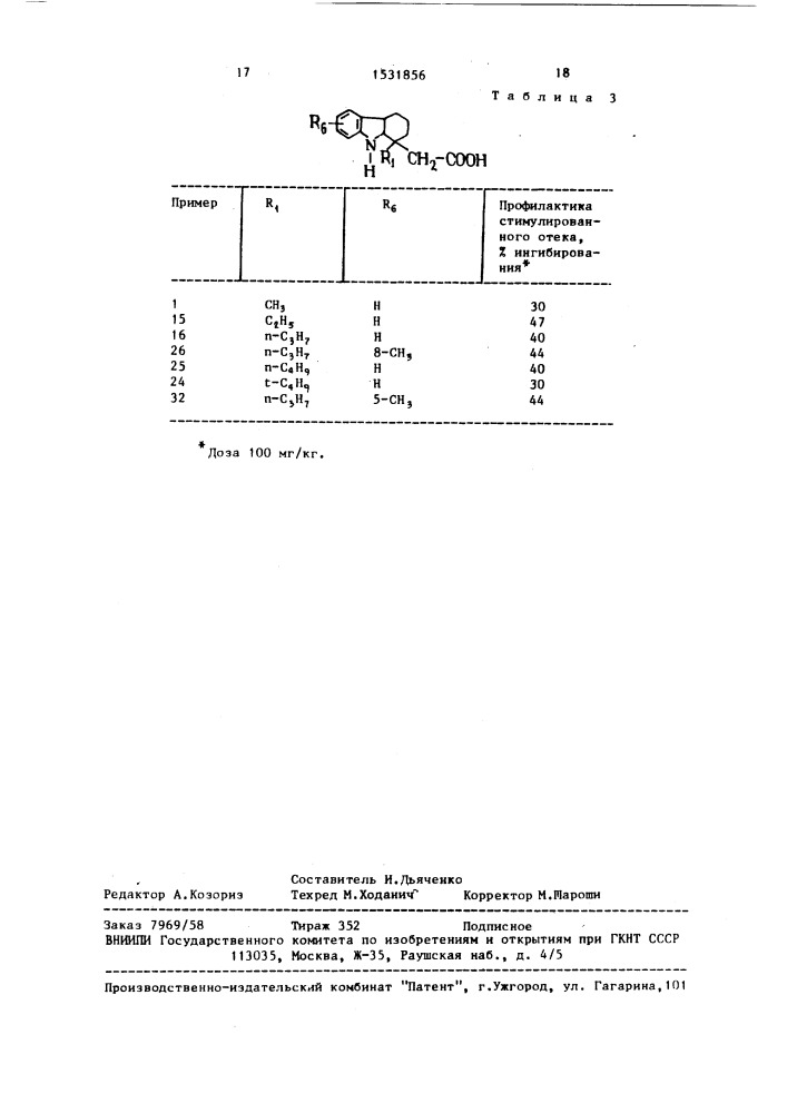 Способ получения замещенных 1,3,4,9-тетрагидропирано [3,4- @ ]индол-1-уксусных кислот или их фармацевтически приемлемых солей (патент 1531856)