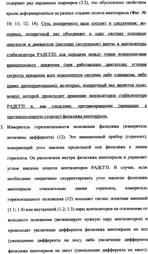 Ротационный аэродинамический стабилизатор горизонтального положения (патент 2340512)