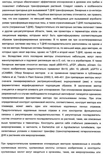 Способ получения полиненасыщенных кислот жирного ряда в трансгенных организмах (патент 2447147)