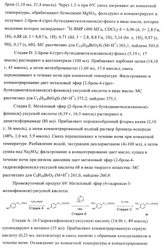 Соединения и композиции как модуляторы активированных рецепторов пролифератора пероксисомы (патент 2413723)