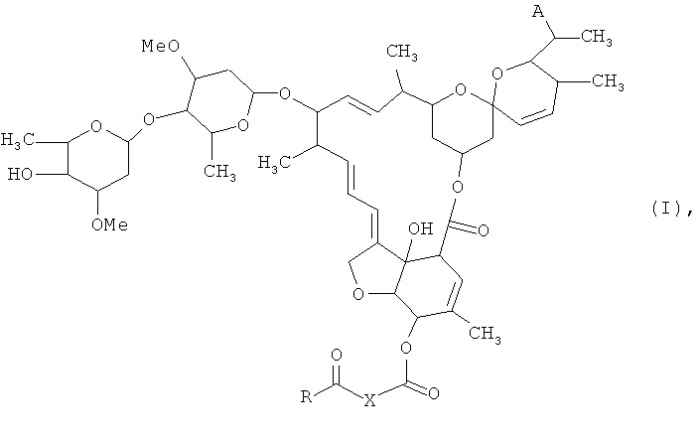 5-о-производные авермектина, способ их получения и антипаразитарные средства на их основе (патент 2472801)