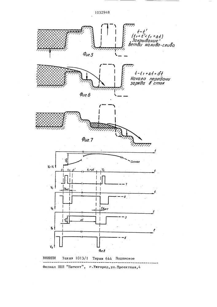 Способ ввода электрического сигнала в прибор с зарядовой связью (патент 1032948)