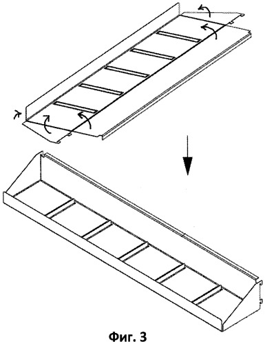 Компактный сборный стеллаж и способ его сборки (патент 2406429)