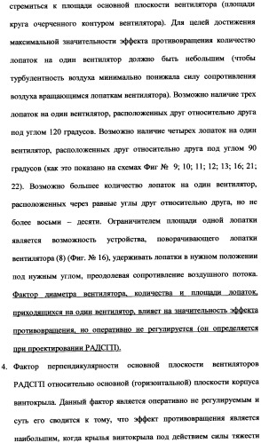 Ротационный аэродинамический стабилизатор горизонтального положения (патент 2340512)