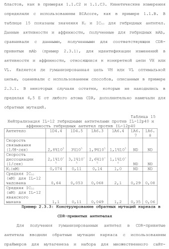 Белки, связывающие il-12/p40 (патент 2461571)