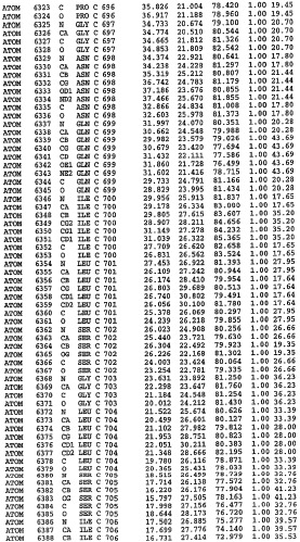 Кристаллическая структура фосфодиэстеразы 5 и ее использование (патент 2301259)