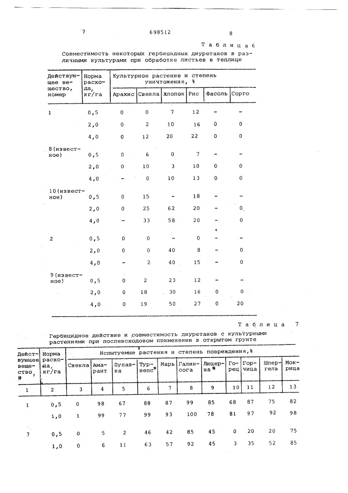 Гербицидная композиция (патент 698512)