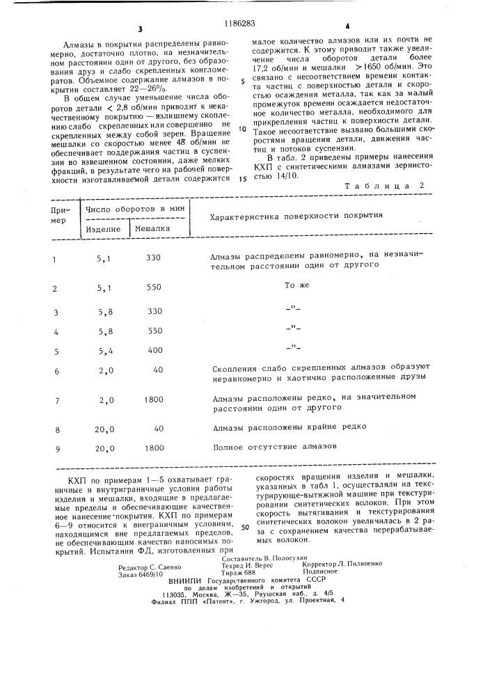 Способ получения покрытий (патент 1186283)