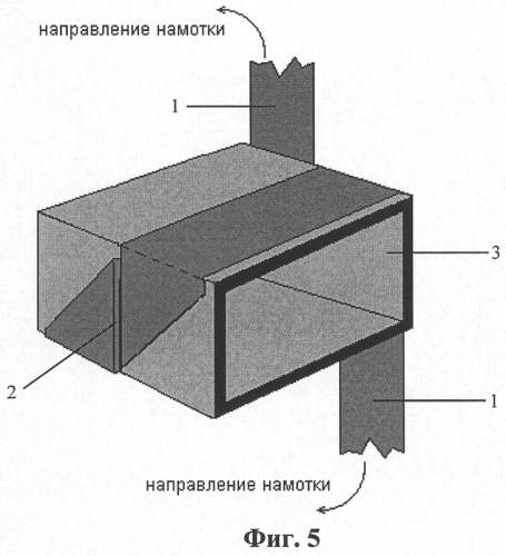 Способ намотки высокочастотного силового трансформатора (патент 2284601)