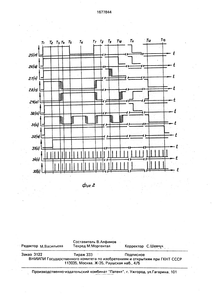 Устройство для управления шаговым двигателем (патент 1677844)