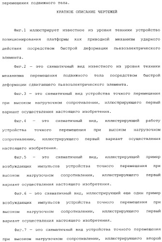 Способ и устройство точного перемещения при высоком нагрузочном сопротивлении (патент 2341863)