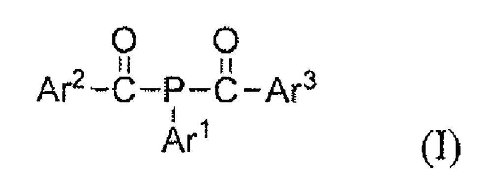 D1479 устойчивый жидкий бис(ацил)фосфиновый фотоинициатор и его использование в радиационно-отверждаемых композициях (патент 2600053)